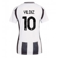 Camiseta Juventus Kenan Yildiz #10 Primera Equipación para mujer 2024-25 manga corta